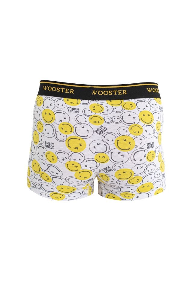 Smiling Face Pamuklu Erkek Çocuk Boxer