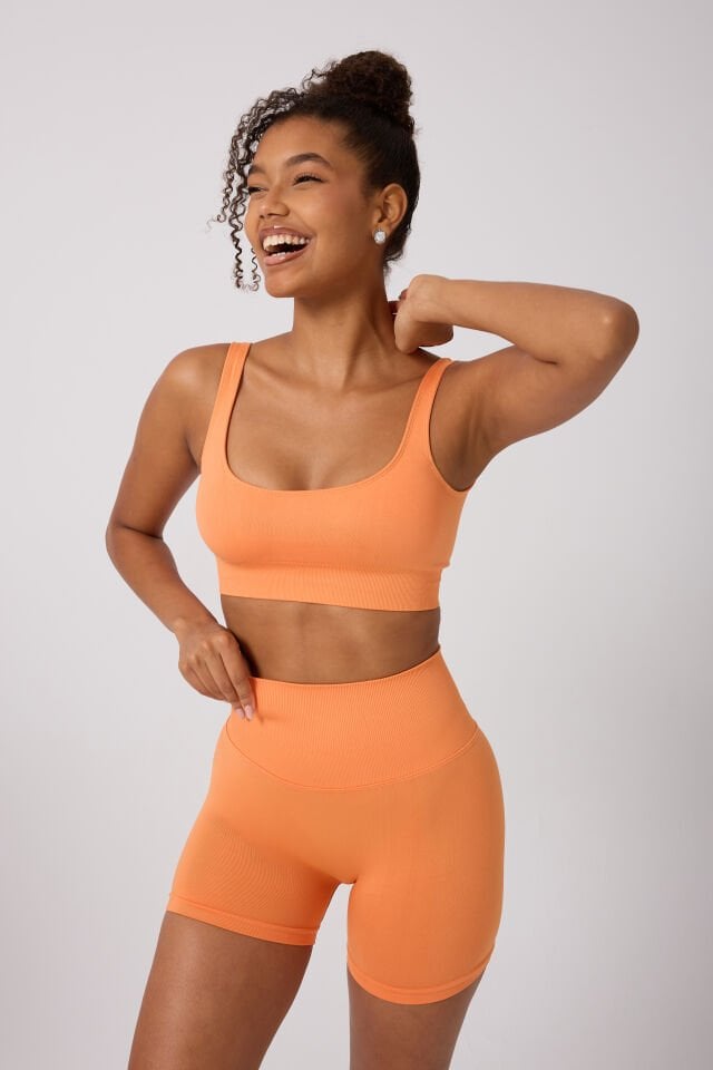 Kadın Toparlayıcı Push Up Kısa Tayt